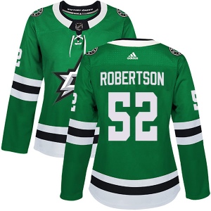 Women's Jason Robertson Dallas Stars Authentic Home Jersey - Green