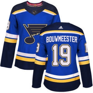 Women's Jay Bouwmeester St. Louis Blues Authentic Home Jersey - Royal Blue