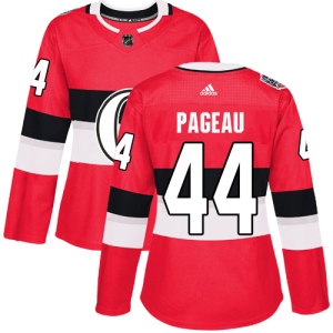 Women's Jean-Gabriel Pageau Ottawa Senators Authentic 2017 100 Classic Jersey - Red