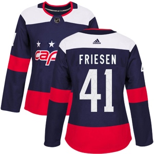 Women's Jeff Friesen Washington Capitals Authentic 2018 Stadium Series Jersey - Navy Blue