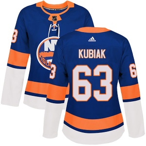 Women's Jeff Kubiak New York Islanders Authentic Home Jersey - Royal