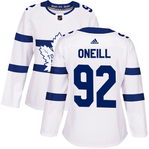 Women's Jeff O'neill Toronto Maple Leafs Authentic 2018 Stadium Series Jersey - White