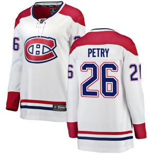 Women's Jeff Petry Montreal Canadiens Breakaway Away Jersey - White