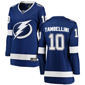 Women's Jeff Tambellini Tampa Bay Lightning Breakaway Home Jersey - Blue