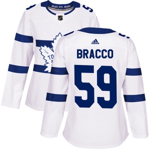 Women's Jeremy Bracco Toronto Maple Leafs Authentic 2018 Stadium Series Jersey - White