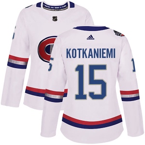 Women's Jesperi Kotkaniemi Montreal Canadiens Authentic 2017 100 Classic Jersey - White