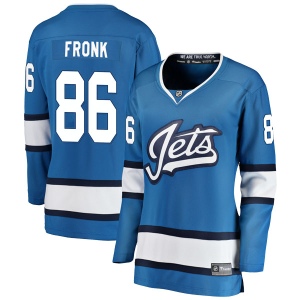 Women's Jiri Fronk Winnipeg Jets Breakaway Alternate Jersey - Blue