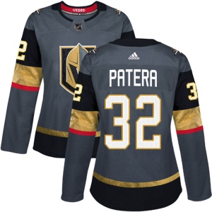 Women's Jiri Patera Vegas Golden Knights Authentic Gray Home Jersey - Gold