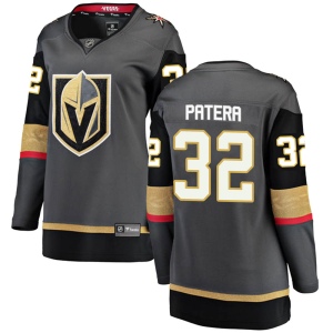 Women's Jiri Patera Vegas Golden Knights Breakaway Black Home Jersey - Gold