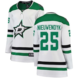 Women's Joe Nieuwendyk Dallas Stars Breakaway Away Jersey - White