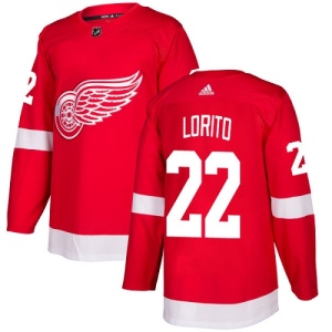 Women's Joe Vitale Detroit Red Wings Authentic Home Jersey - Red