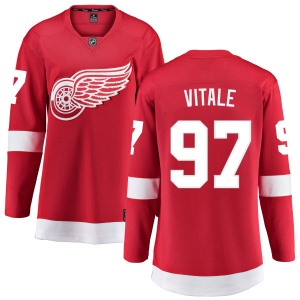 Women's Joe Vitale Detroit Red Wings Home Breakaway Jersey - Red