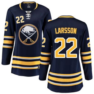 Women's Johan Larsson Buffalo Sabres Home Breakaway Jersey - Blue