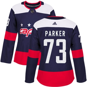 Women's John Parker Washington Capitals Authentic 2018 Stadium Series Jersey - Navy Blue