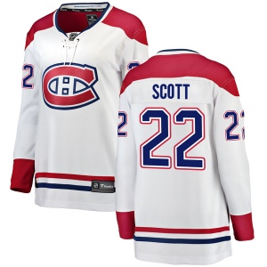 Women's John Scott Montreal Canadiens Breakaway Away Jersey - White