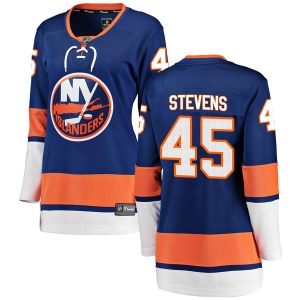 Women's John Stevens New York Islanders Breakaway Home Jersey - Blue