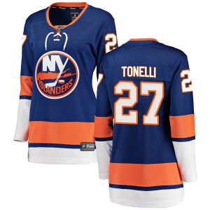 Women's John Tonelli New York Islanders Breakaway Home Jersey - Blue