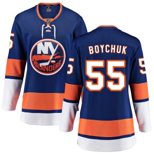 Women's Johnny Boychuk New York Islanders Home Breakaway Jersey - Blue