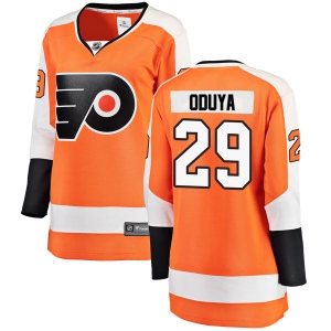 Women's Johnny Oduya Philadelphia Flyers Breakaway Home Jersey - Orange