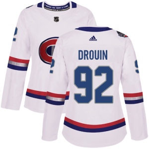 Women's Jonathan Drouin Montreal Canadiens Authentic 2017 100 Classic Jersey - White