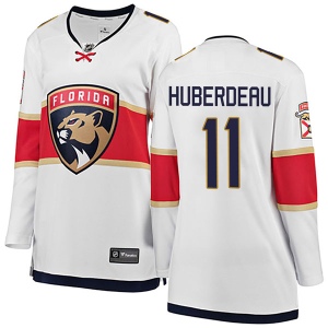 Women's Jonathan Huberdeau Florida Panthers Breakaway Away Jersey - White