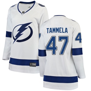 Women's Jonne Tammela Tampa Bay Lightning Breakaway Away Jersey - White