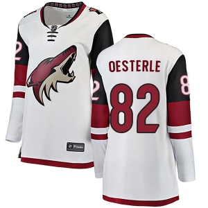 Women's Jordan Oesterle Arizona Coyotes Breakaway Away Jersey - White