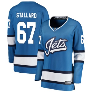 Women's Jordy Stallard Winnipeg Jets Breakaway Alternate Jersey - Blue