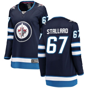 Women's Jordy Stallard Winnipeg Jets Breakaway Home Jersey - Blue