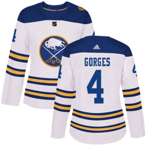 Women's Josh Gorges Buffalo Sabres Authentic 2018 Winter Classic Jersey - White