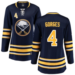 Women's Josh Gorges Buffalo Sabres Home Breakaway Jersey - Blue