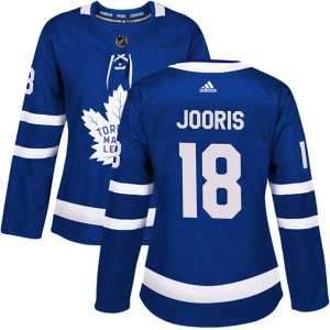 Women's Josh Jooris Toronto Maple Leafs Authentic Home Jersey - Blue