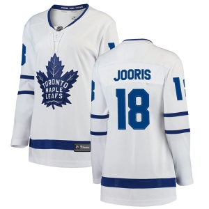 Women's Josh Jooris Toronto Maple Leafs Breakaway Away Jersey - White