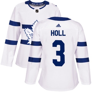 Women's Justin Holl Toronto Maple Leafs Authentic 2018 Stadium Series Jersey - White