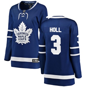 Women's Justin Holl Toronto Maple Leafs Breakaway Home Jersey - Blue