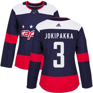 Women's Jyrki Jokipakka Washington Capitals Authentic 2018 Stadium Series Jersey - Navy Blue