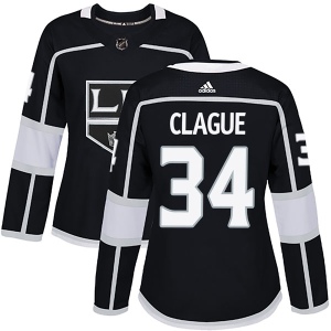 Women's Kale Clague Los Angeles Kings Authentic Home Jersey - Black