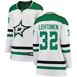 Women's Kari Lehtonen Dallas Stars Breakaway Away Jersey - White