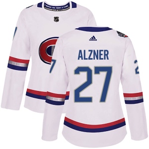 Women's Karl Alzner Montreal Canadiens Authentic 2017 100 Classic Jersey - White