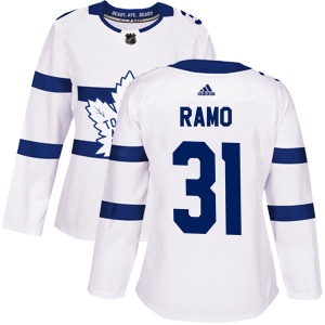 Women's Karri Ramo Toronto Maple Leafs Authentic 2018 Stadium Series Jersey - White