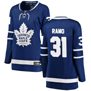 Women's Karri Ramo Toronto Maple Leafs Breakaway Home Jersey - Blue