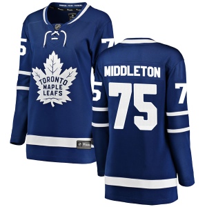 Women's Keaton Middleton Toronto Maple Leafs Breakaway Home Jersey - Blue