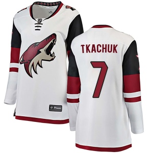 Women's Keith Tkachuk Arizona Coyotes Authentic Away Jersey - White