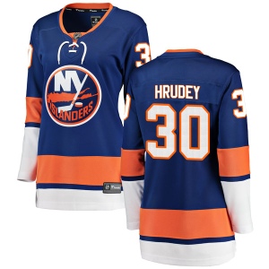 Women's Kelly Hrudey New York Islanders Breakaway Home Jersey - Blue