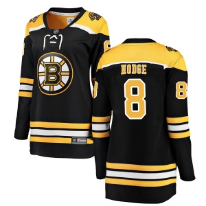 Women's Ken Hodge Boston Bruins Breakaway Home Jersey - Black