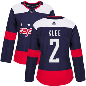 Women's Ken Klee Washington Capitals Authentic 2018 Stadium Series Jersey - Navy Blue