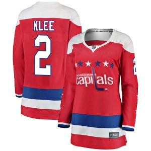 Women's Ken Klee Washington Capitals Breakaway Alternate Jersey - Red