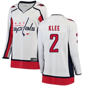 Women's Ken Klee Washington Capitals Breakaway Away Jersey - White