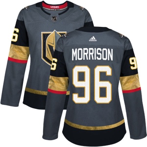 Women's Kenney Morrison Vegas Golden Knights Authentic Gray Home Jersey - Gold