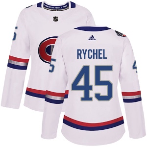 Women's Kerby Rychel Montreal Canadiens Authentic 2017 100 Classic Jersey - White